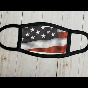 Youth or adult US Flag theme Facemask.